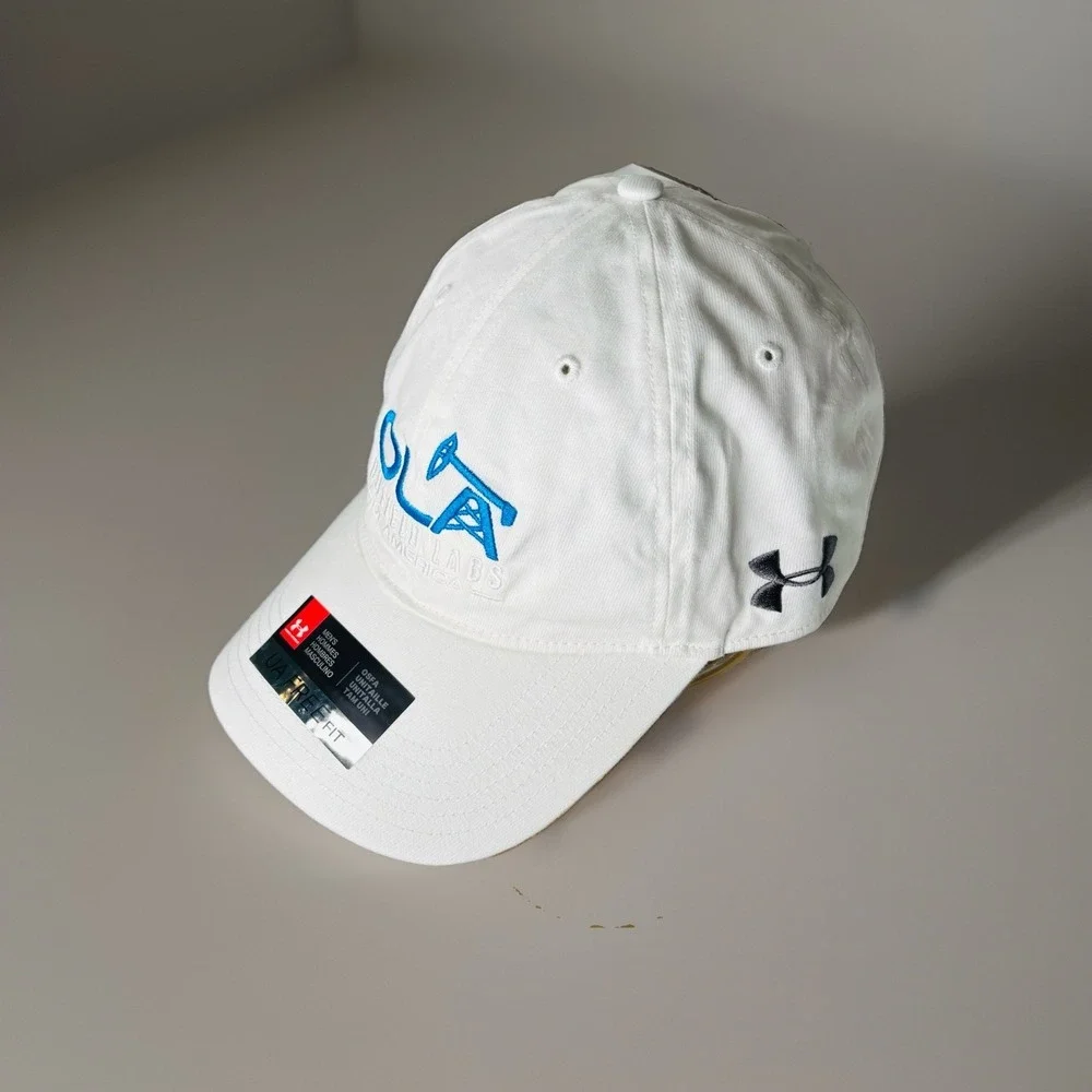 Under Armour Cap OLA Oilfield Labs of America Hat White Men OSFA 1282140 2017